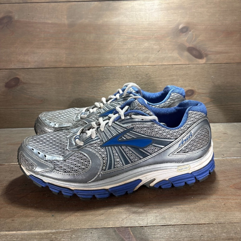 Brooks Ariel Womens size 9 shoes Gray Mesh Wide Stability Running sneakers